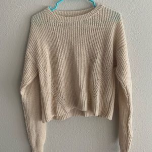 beige sweater